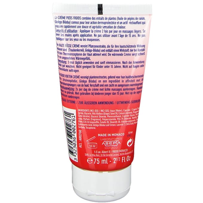 Akileine Koude Voeten Creme 75 Voetcrème