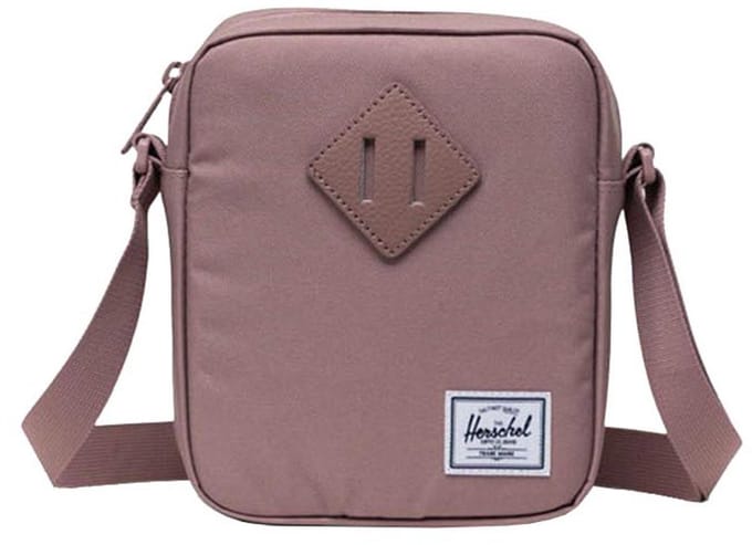 Herschel schoudertas Heritage Crossbody 2,5 L Ash Rose oud roze
