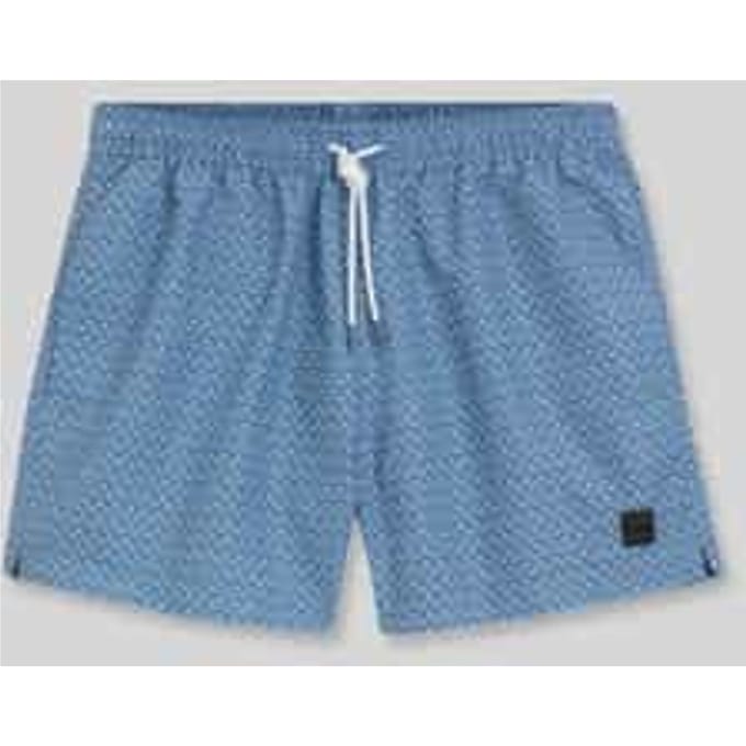 regular fit zwembroek met logopatch model 'VIBE'