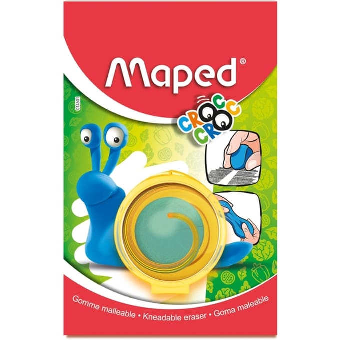 Kneedgum Maped Croc Croc blister à 1 stuk blauw