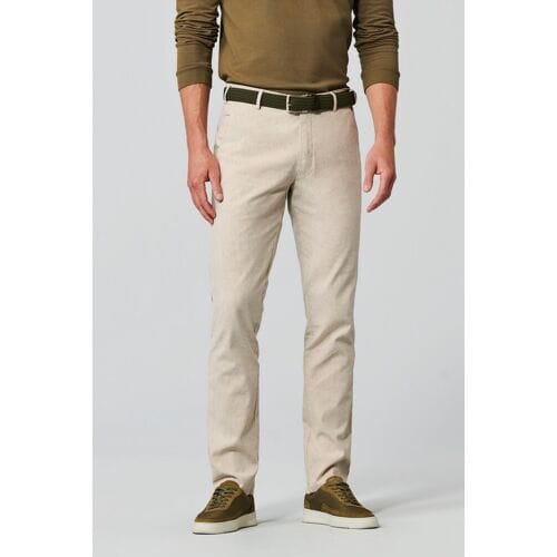Meyer Broek Roma Subtle Stretch Pure Linnen Organic Cotton Beige / male