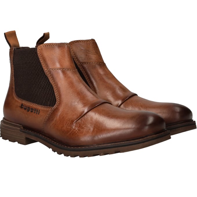Bugatti Vittore Enkellaarzen - Cognac - Maat 42
