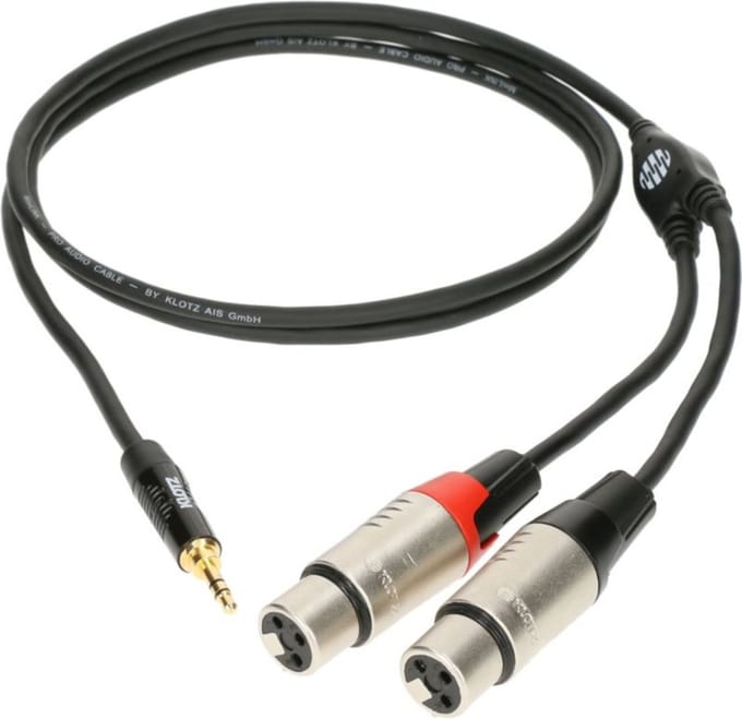 Klotz KY8-180 Y-adapterkabel 1,8 m - Insert kabel