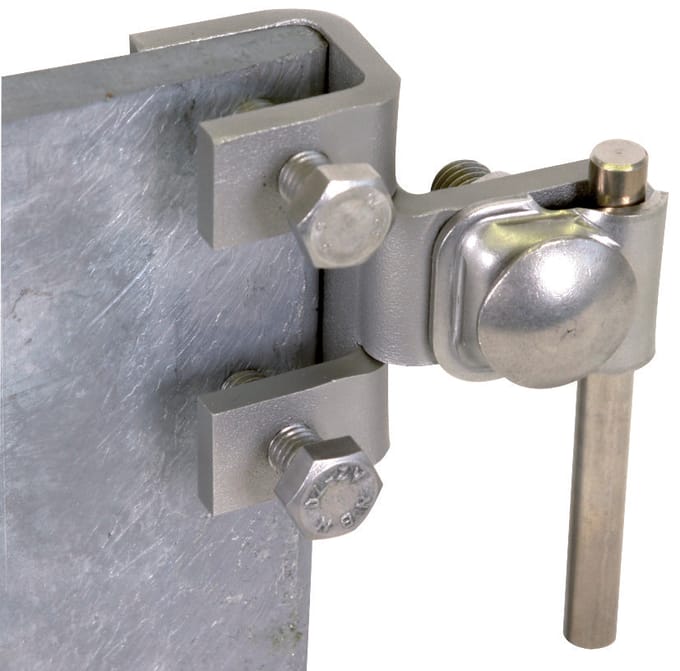 Dehn Klem StSt Verticaal Type Voor Profielen 3-18MM Met Frame - 372119