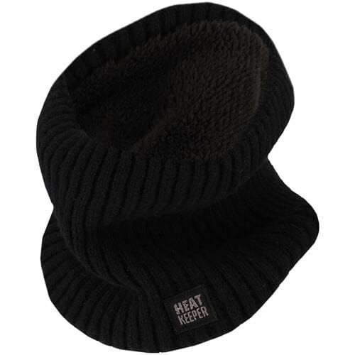 Heatkeeper Thermo Nekwarmer Dames Zwart