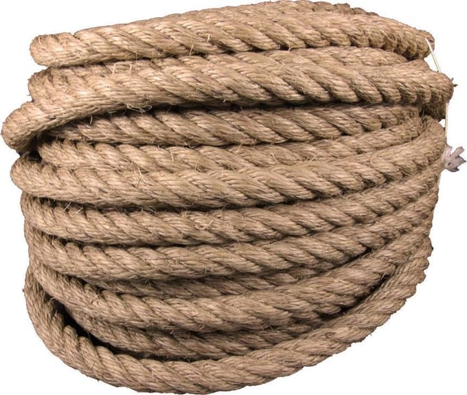Manilla - touw - 20mm x 10mtr - tros