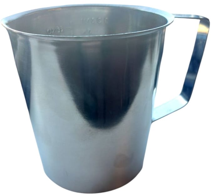 Premis - RVS Maatbeker met schenktuit - 1000 ml - Maatkan - Measuring cup