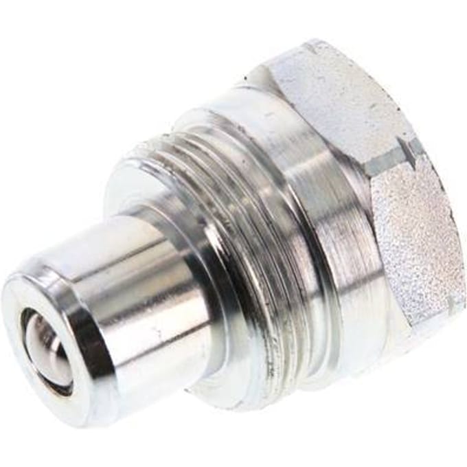 Stalen DN 10 Hydraulische Koppeling Insteeknippel 3/8 inch NPT binnendraad ISO 14540 D 19 mm