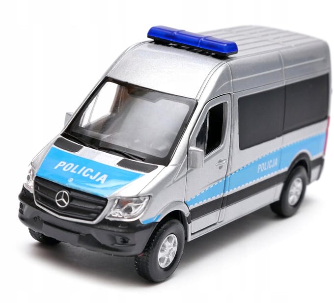 Mercedes-Benz Sprinter Politie Speelgoedauto 1:34 WELLY