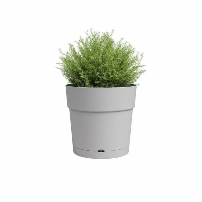 Bloempot Artevasi Lichtgrijs Plastic Rond Ø 30 cm