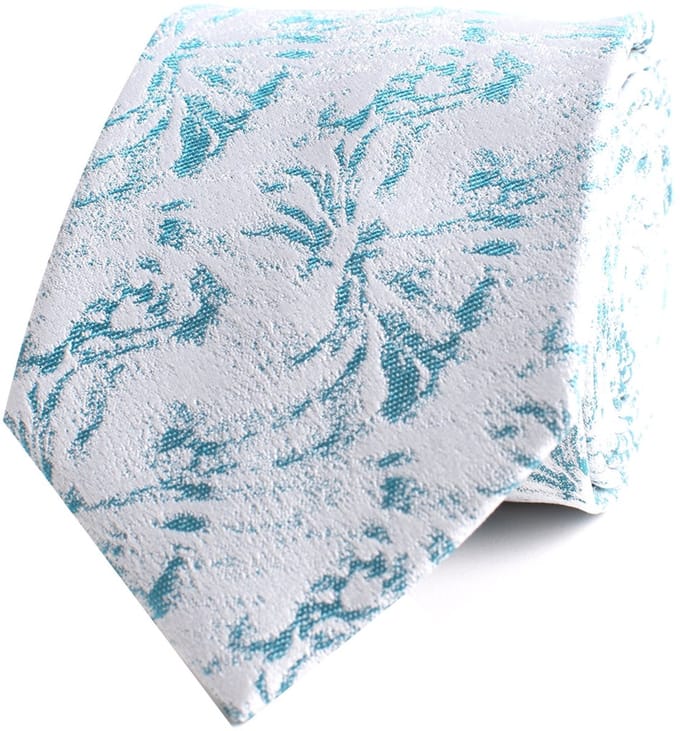TRESANTI | ELVIS | Zijden stropdas tie dye | Pastel groen