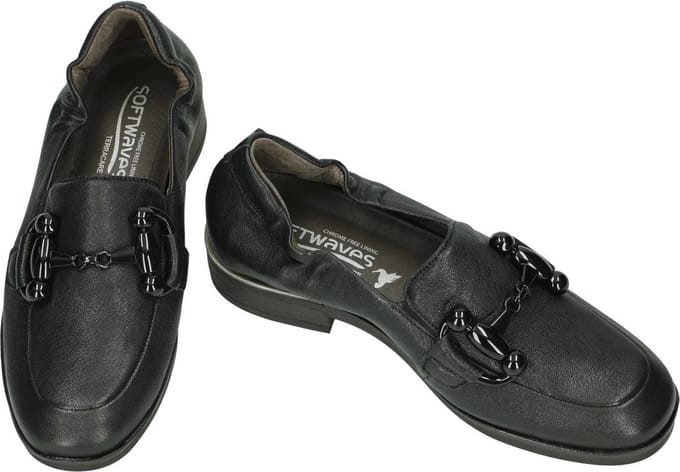 Softwaves -Dames - zwart - ballerina's & mocassins - maat 36
