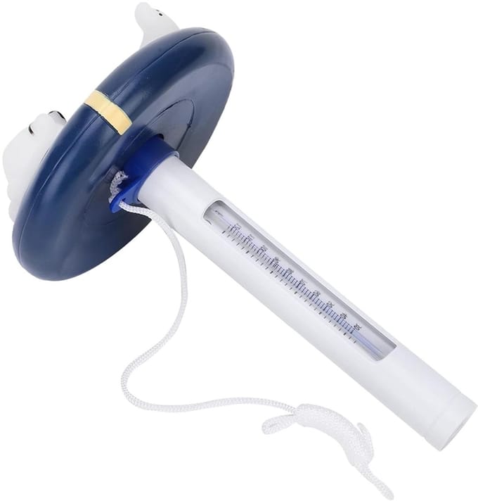 Drijvende Thermometer - Watertemperatuurmeter - Water Meten - Leuk Beer Design - 21 Centimeter - Multicolor