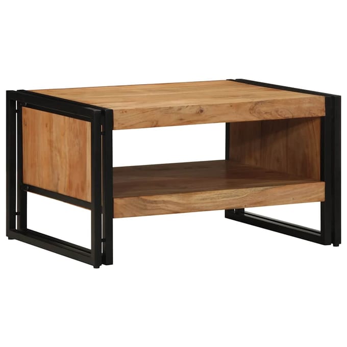 vidaXL - Salontafel - 70x50x38 - cm - massief - acaciahout