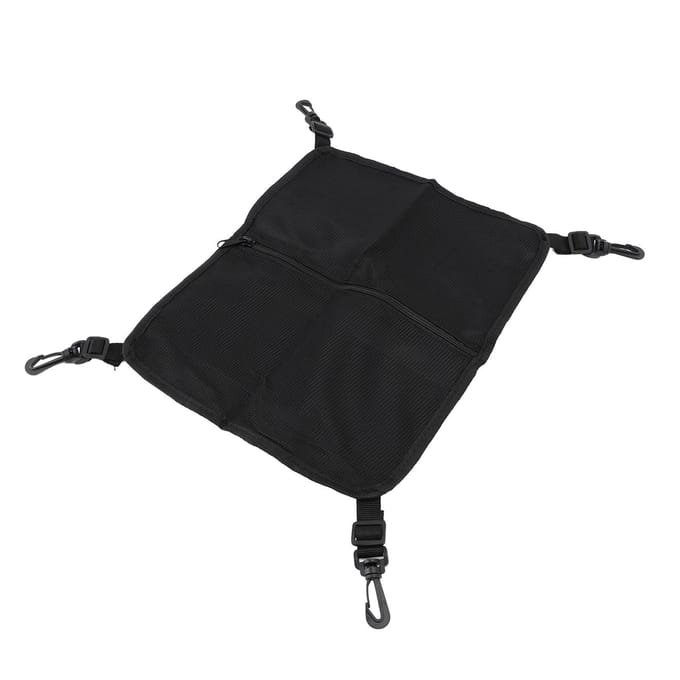 Mesh Paddleboard Opbergtas Waterdichte Nylon Surfplank Dek Accessoire Tas met 4 Haken black