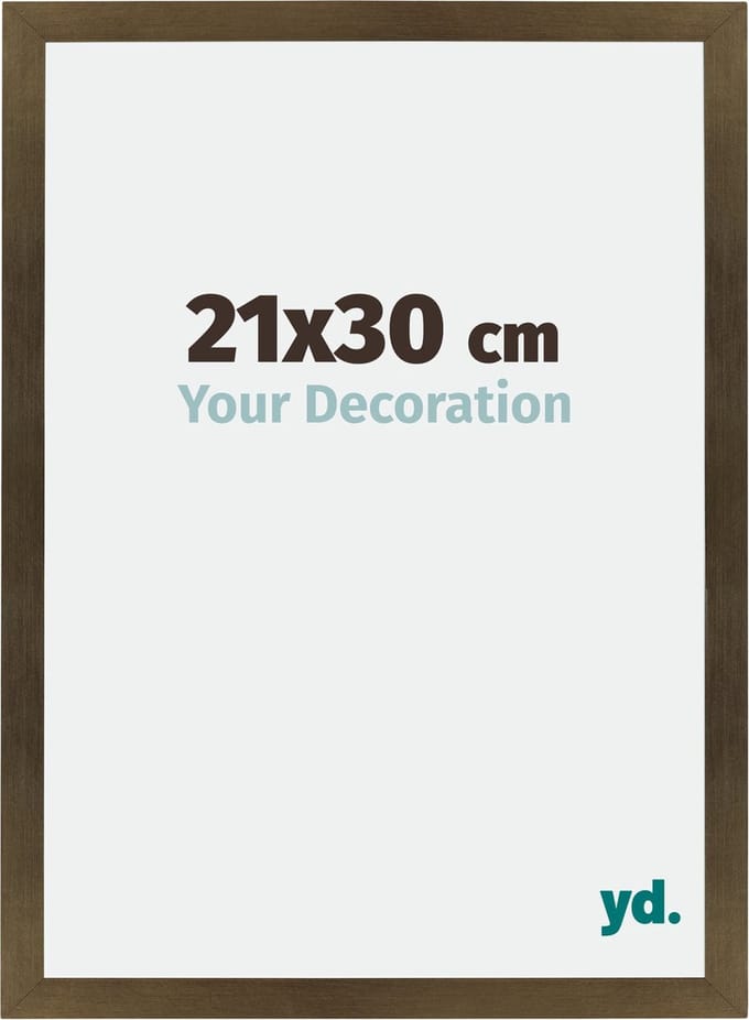 Your Decoration - Fotolijst 21x30 cm - MDF - Brons Decor - Mura