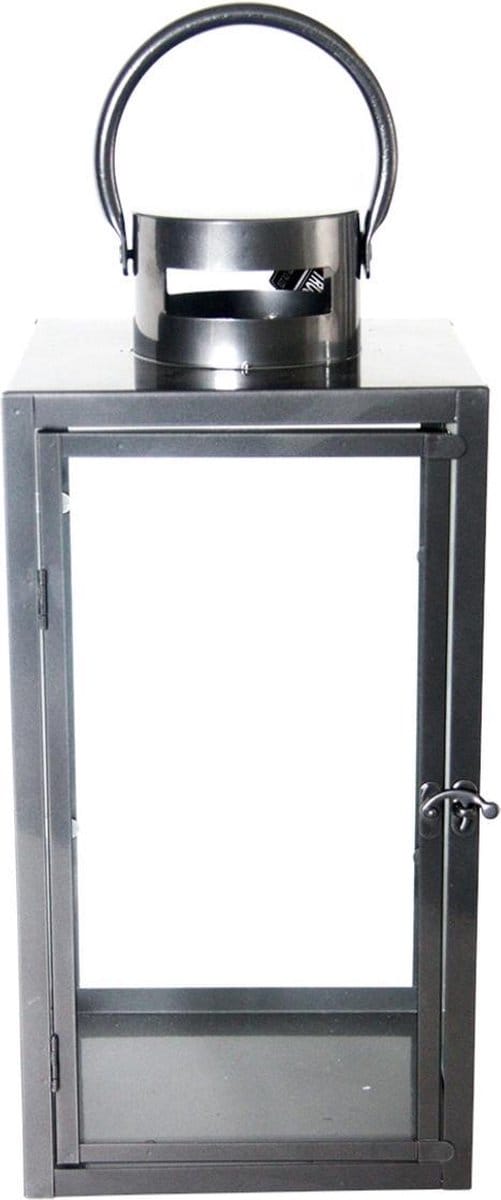 Esschert Design Lantaarn L 19,5 X 41,3 Cm Ijzer Antraciet