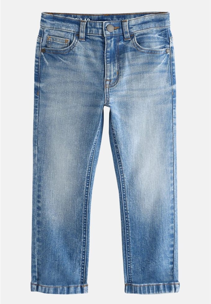 Next - Jongens - Stretchjeans met standaard pasvorm - Blauw