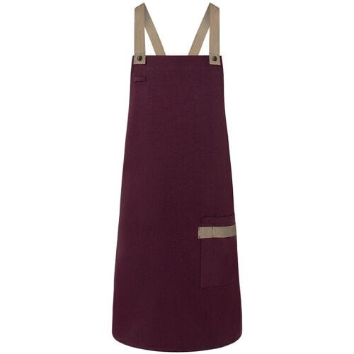 (6 stuks) KARLOWSKY Slabbenschort Urban Look - Aubergine aubergine