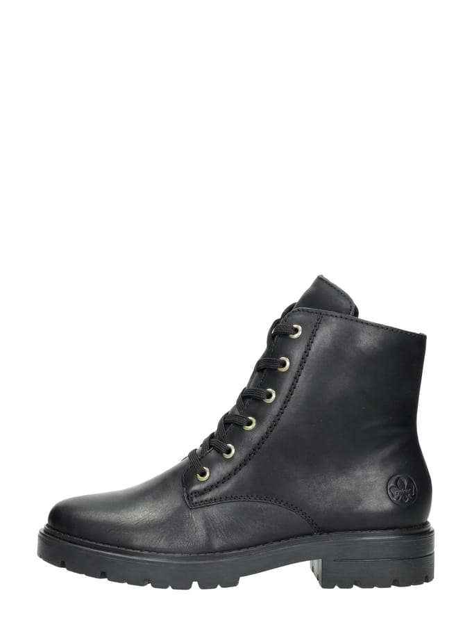Rieker Veterboots zwart Synthetisch - Maat 39