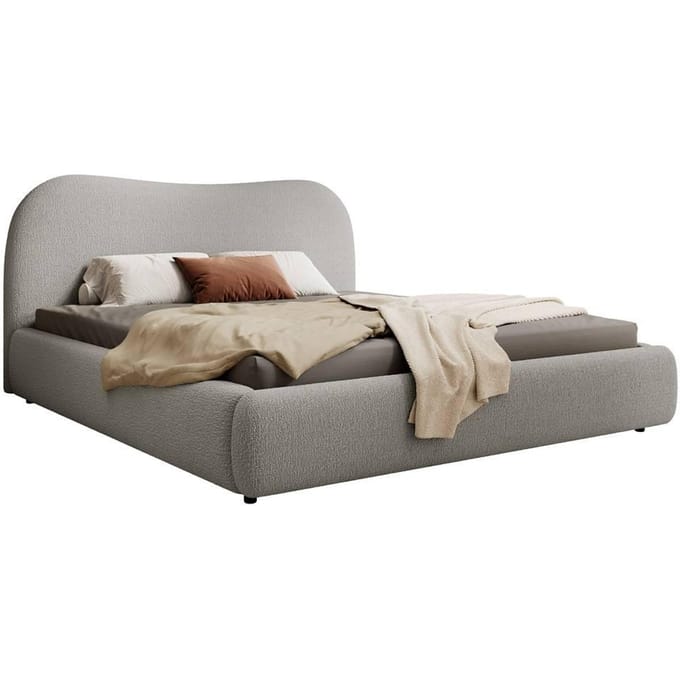 Bedframe Sombala bouclé 140 x 200 cm | NADUVI Collection