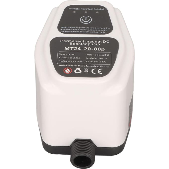 Boosterpomp Automatische Waterdruk Douche Boost Recirculerende Wandmontage DC Pomp 100?240V