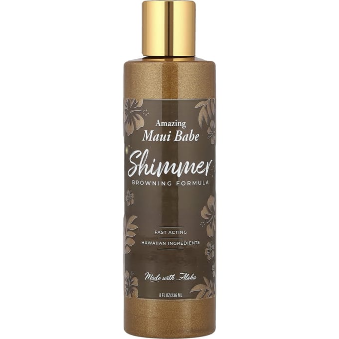 Maui Babe, Shimmer Browning Formula, 8 fl oz (236 ml)