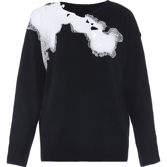 Faina Jumper Dames zwart