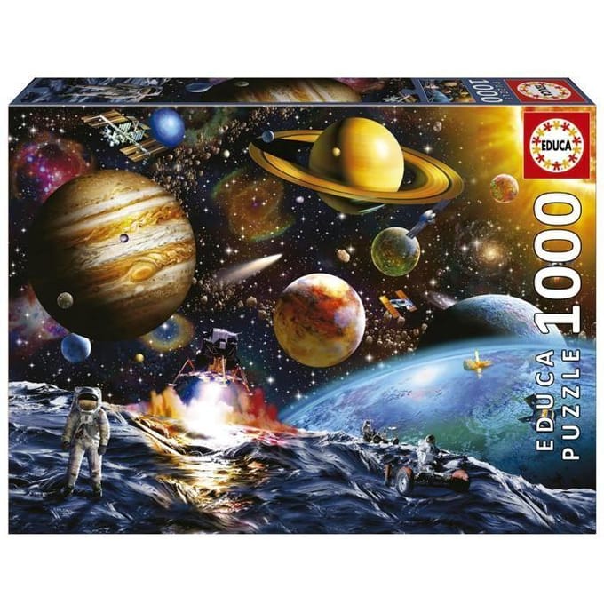 Educa - 1000 stukjes - Asteroïde missie - Ruimte - Heelal - Planeten - Legpuzzel