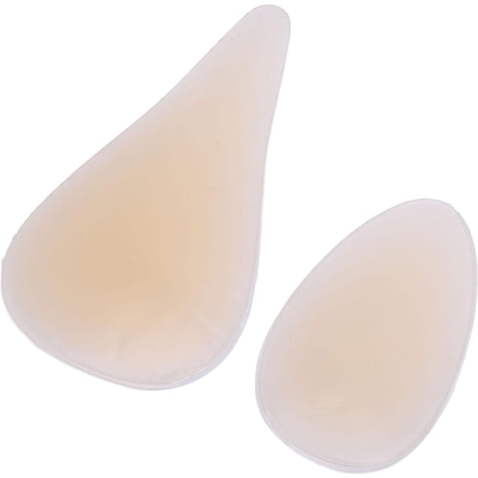 2 stuks Siliconen Zwemondergoed Concealer Zelfklevende Inzetstuk Concealer voor Badpak Bikini beige