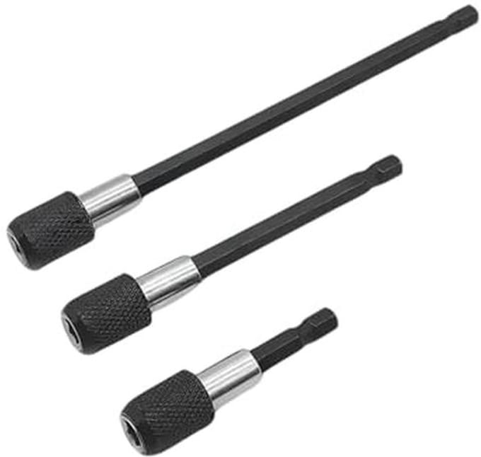 Solidchoice - Magnetische Verlengstang Set van 3 voor Schroevendraaiers