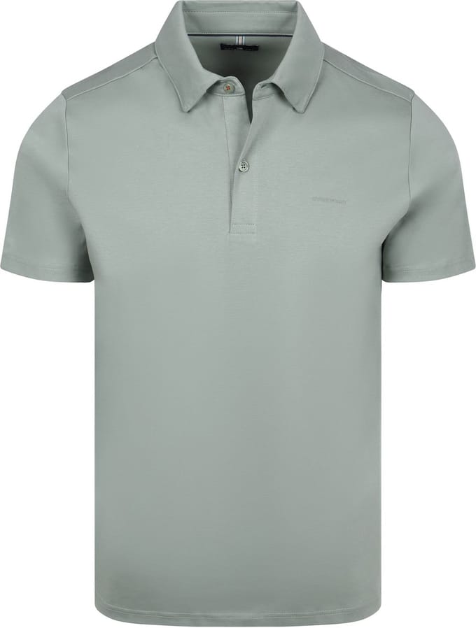 State of Art Poloshirt Jersey Interlock Jade - Maat M - Heren