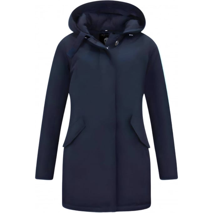 Getailleerde Winterjas met Capuchon - 280 - Blauw