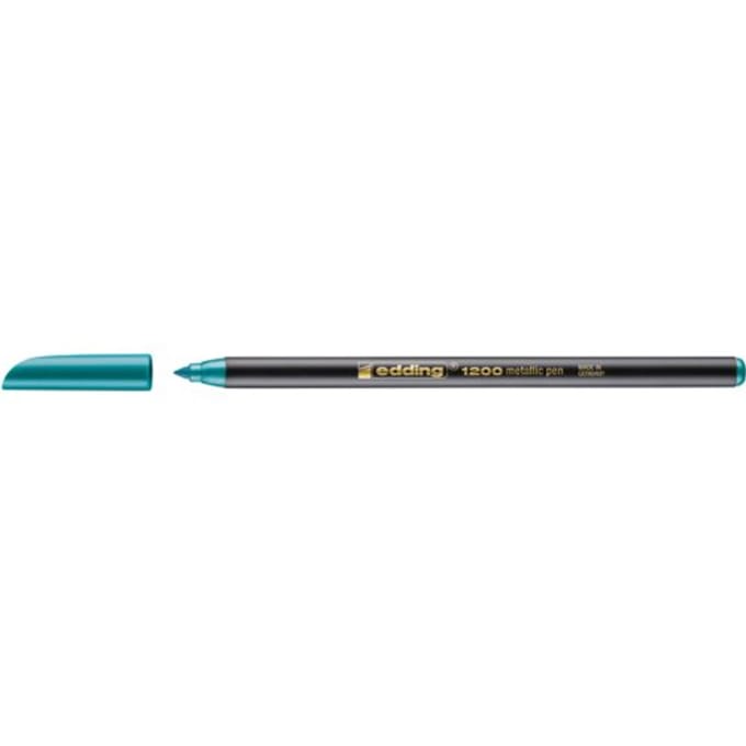 Markeerstift Edding 1200 Metallic Groen (10 Stuks)