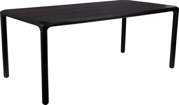 Zuiver Storm Eettafel 180x90 cm Hout Zwart
