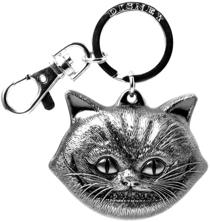 Alice in Wonderland Cheshire Cat Metalen Sleutelhanger