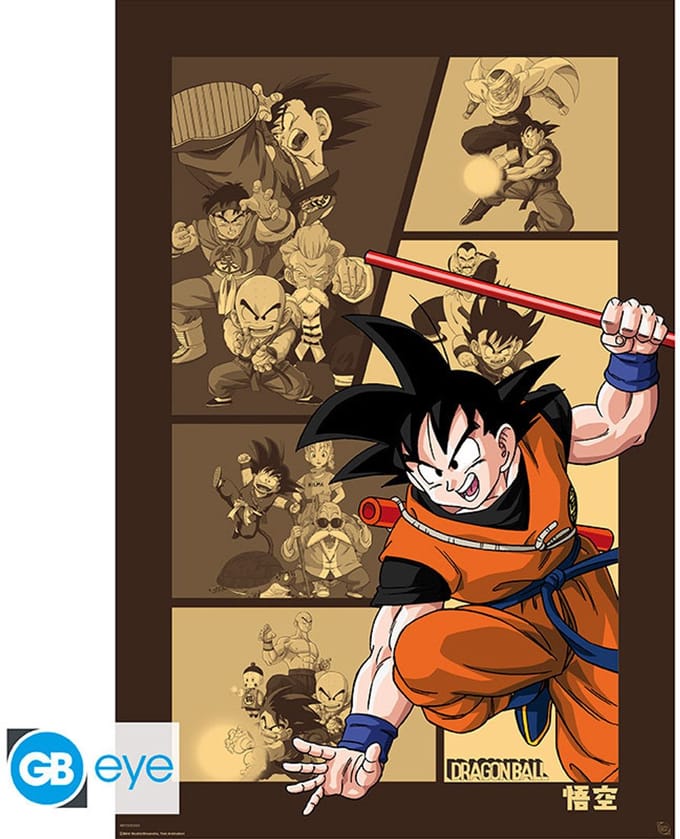 Poster Dragon Ball - Goku Retro 61x91,5cm