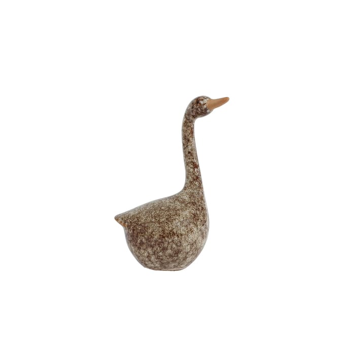 Sculptuur gans S 6,5x5,5x12cm