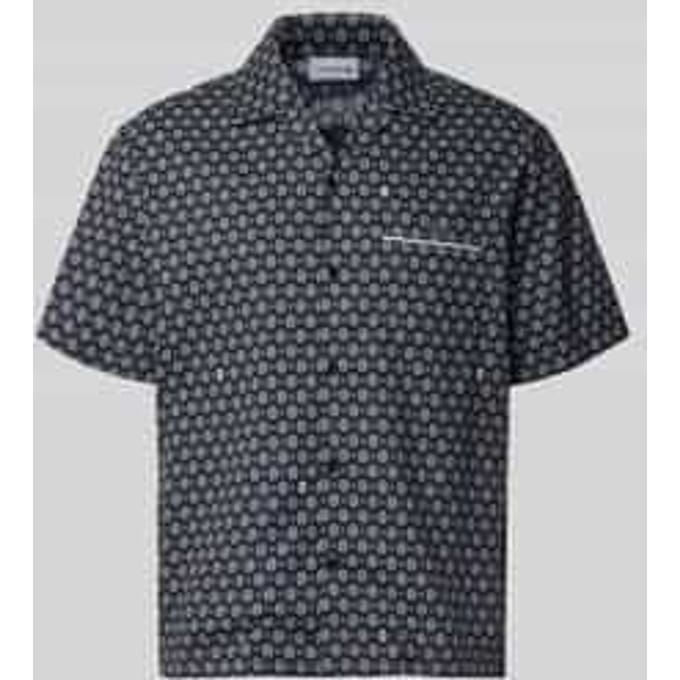 relaxed fit vrijetijdsoverhemd van katoenmix model 'Tennisco'