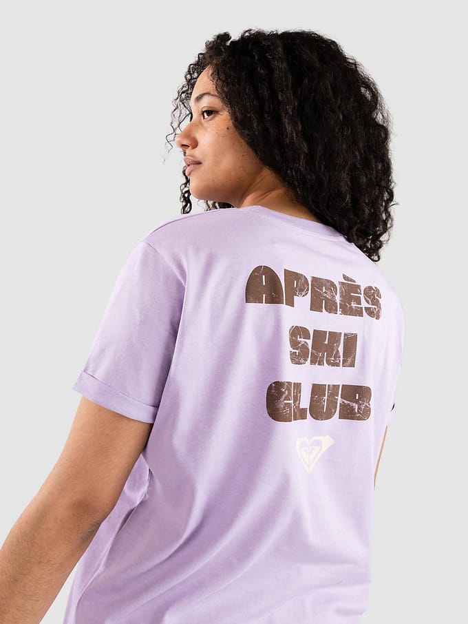 Roxy Ocean Regular T-shirt Met Korte Mouwen Paars M Vrouw