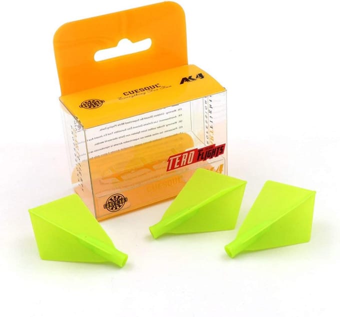Oefen Dart Flights Diamantvorm Groen Set van 3