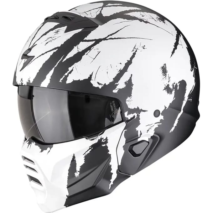Modulaire motorhelm Scorpion Exo-Combat II Marauder