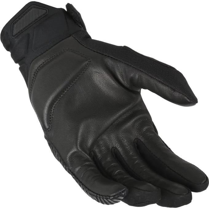 Macna Obtain Leder Dames Motorhandschoenen Zwart Maat L