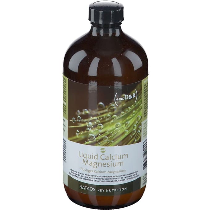 Nataos Key Nutrition Vloeibaar Calcium Magnesium 480 Oplossing