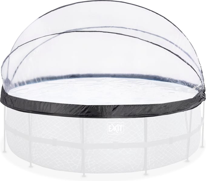 EXIT Zwembad Overkapping ECO ø450cm - Zwembad Dome - Universeel - Zwembad Accessoire - Weerbestendig
