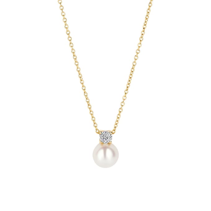 Blush - 3163YPW - Dames - Ketting - 42 CM