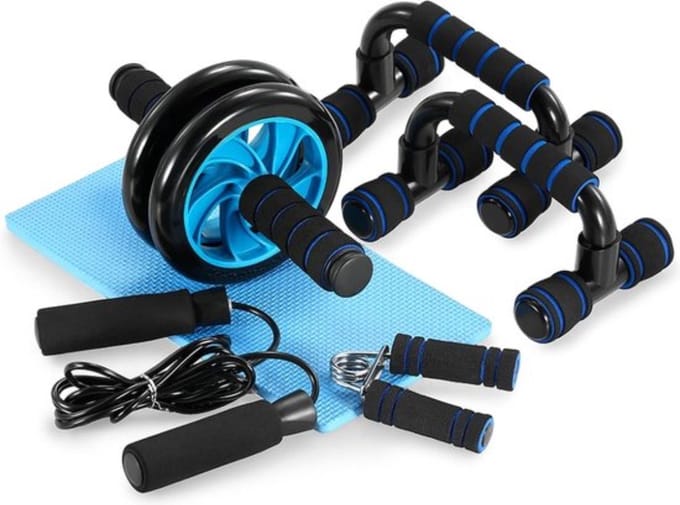 Ab Roller - Buikspiertrainers - Ab Wheel - Buikspiertrainer - Buikspieren - Buikspiermachine - Ab Roller voor buikspieren - Must Have voor de zomer!