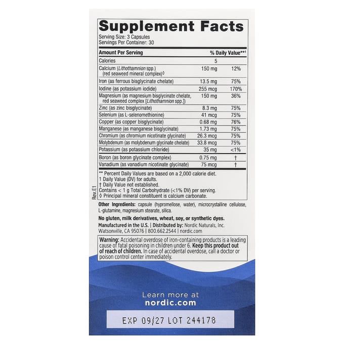 Multi Mineraal, 90 Capsules