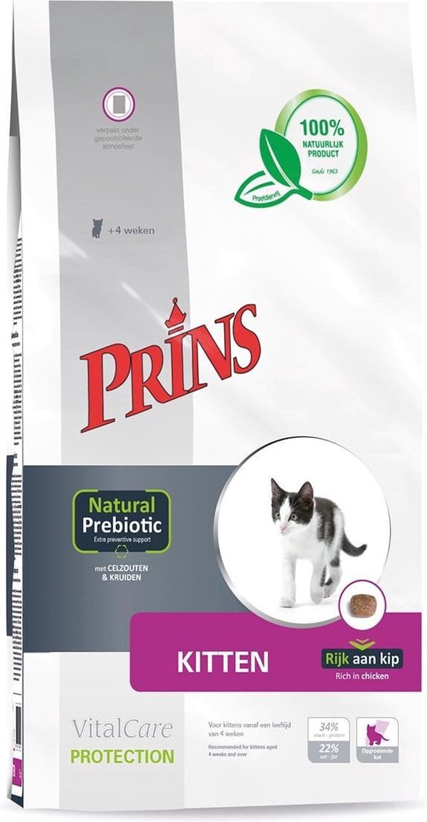Prins VitalCare Protection Kitten - Kat - Droogvoer - 2 x 5 kg