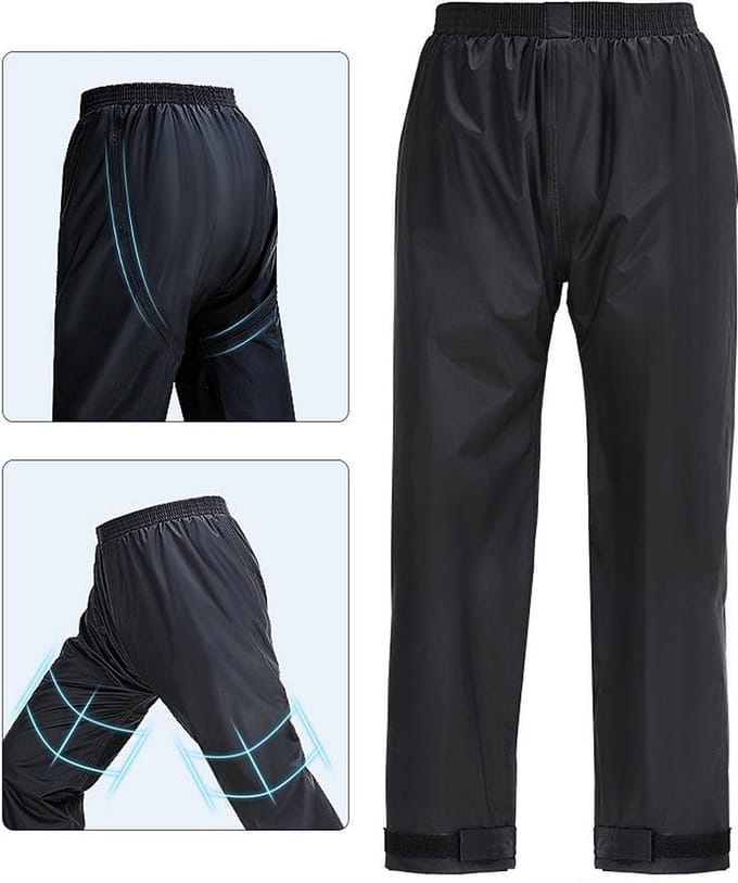 Regenbroek Fiets - Maat M - Waterdicht - Heren en Dames
